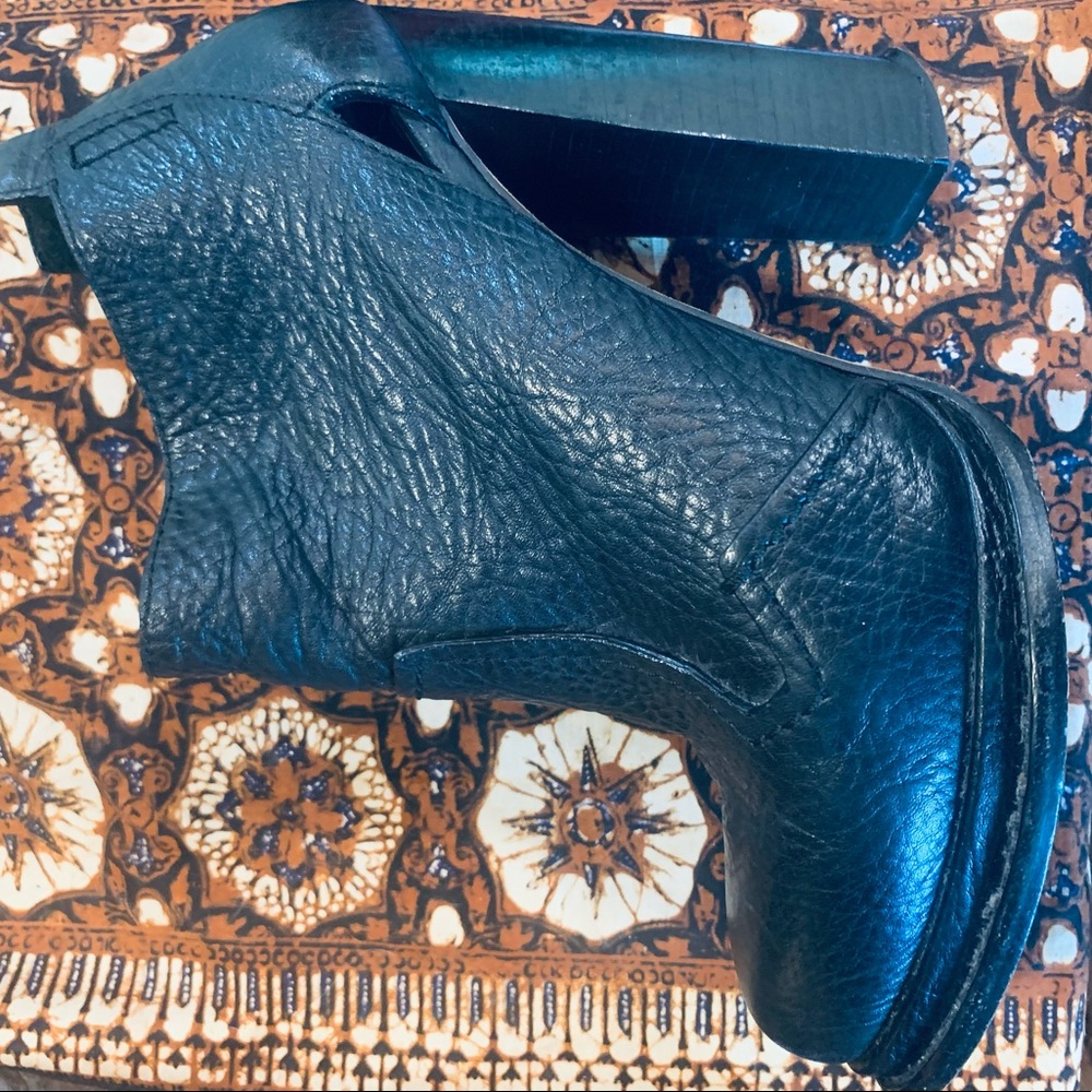 Alexander Wang Black Zip Up Heel Boot - Picture 6 of 9